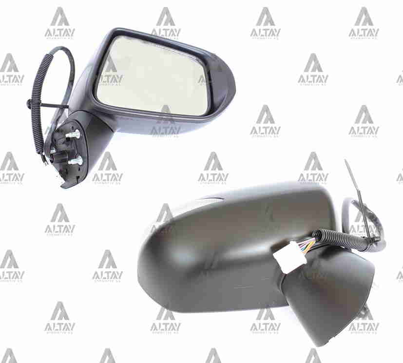 Honda Jazz Sağ Dış Dikiz Aynası 2002-2008 Ayna Dış Elektrikli Sinyalli Isıtmalı Otomatik Katlanır Sağ OEM 76200-SAA-E61ZF